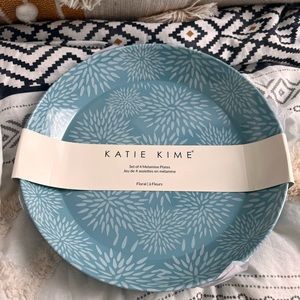 Katie Kime Set of 4 Melamine Plates
